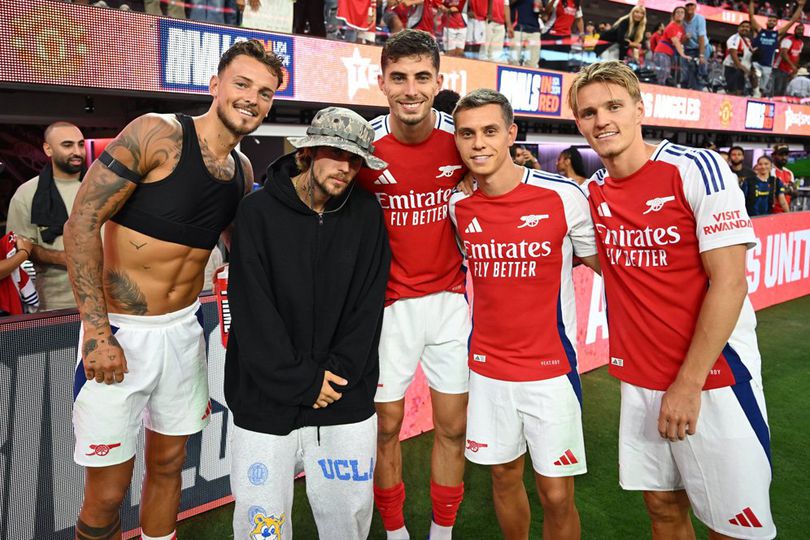 Pantas Bisa Menang, Arsenal Didukung Langsung Oleh Justin Bieber!